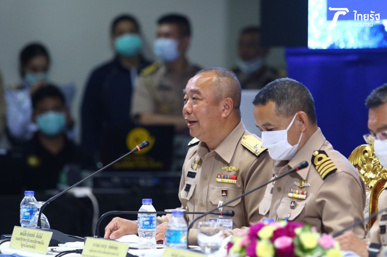 พล.ร.ท.ประชาชาติ ศิริสวัสดิ์ รองเสนาธิการทหารเรือ ในฐานะโฆษกกองทัพเรือ