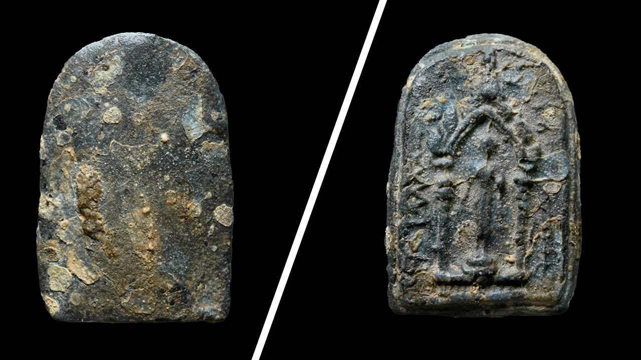 พระปิลันทน์ พิมพ์ซุ้มประตู สมเด็จพระพุฒาจารย์ (ม.จ.ทัต) วัดระฆังฯ ของ ก้อง พระสมเด็จ.