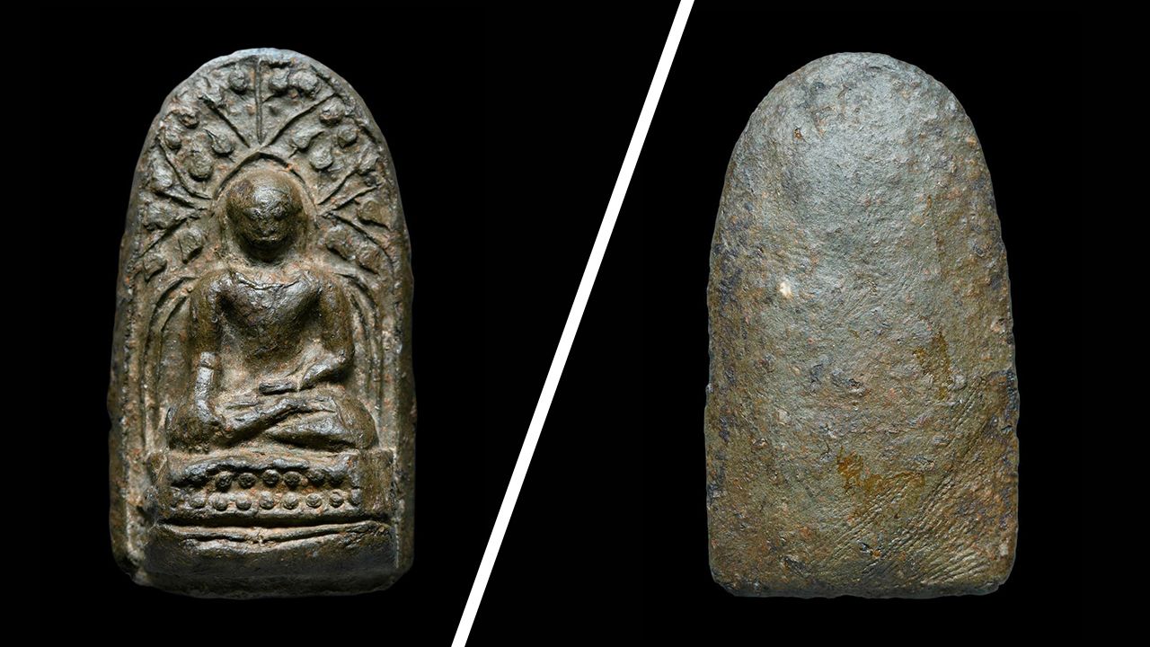 พระบาง เนื้อเขียวครก กรุวัดดอนแก้ว ลำพูน ของ ตะวัน โบร์ดาร์ด.