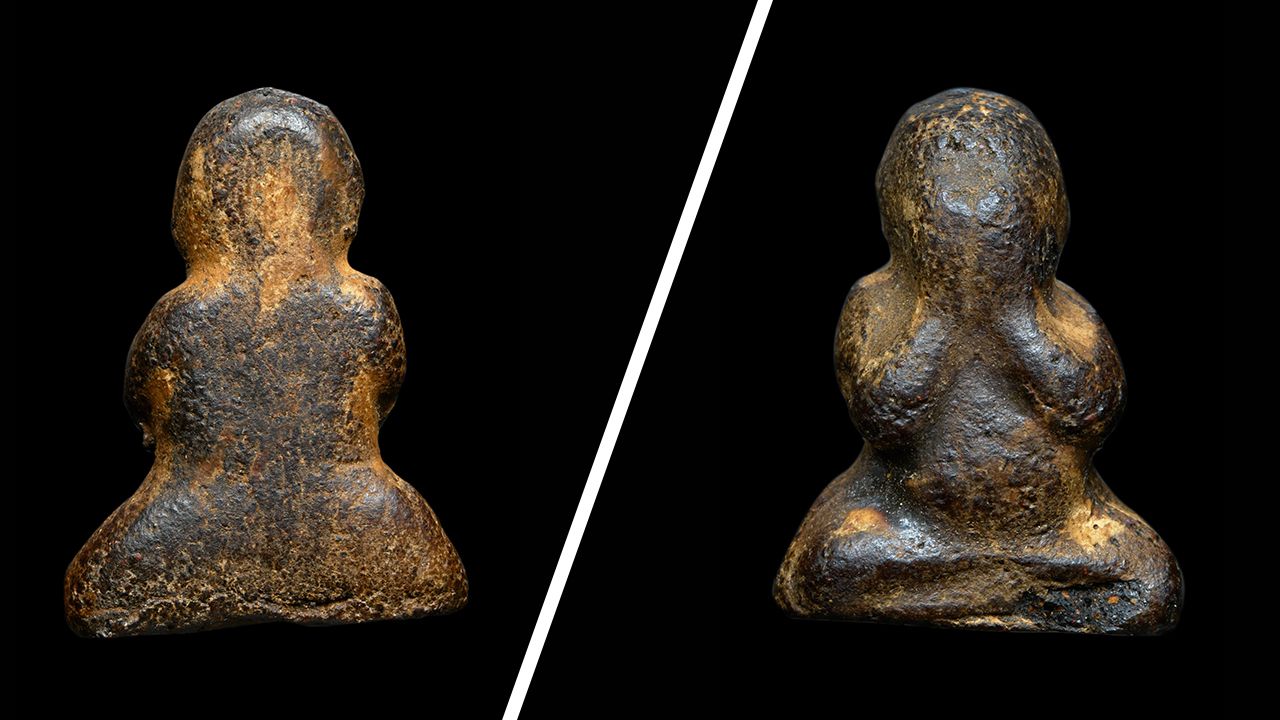 พระปิดตา พิมพ์ชะลูด ลงกรุ หลวงปู่เอี่ยม วัดสะพานสูง ของ ร.ท.ศุภพงษ์ โมระกานต์.