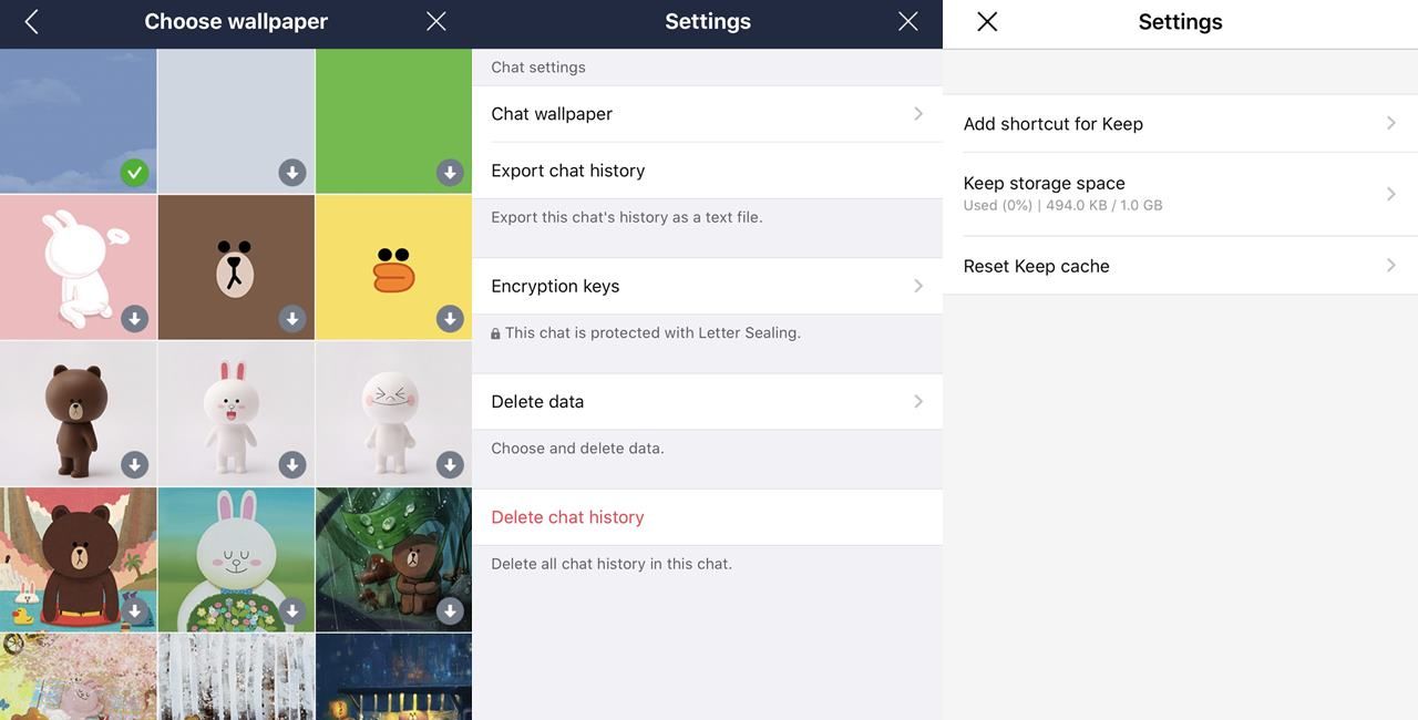 การปรับแต่ง Keep Memo ใน LINE