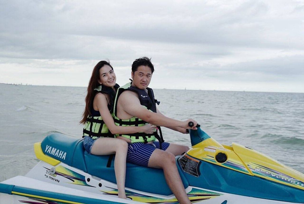 พลอย-เคน ขอบคุณภาพจากไอจี @ploychidjun