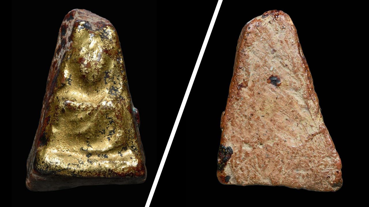 พระนางพญา พิมพ์เทวดา วัดนางพญา อ.เมือง พิษณุโลก ของโจ๊ก ลำพูน.