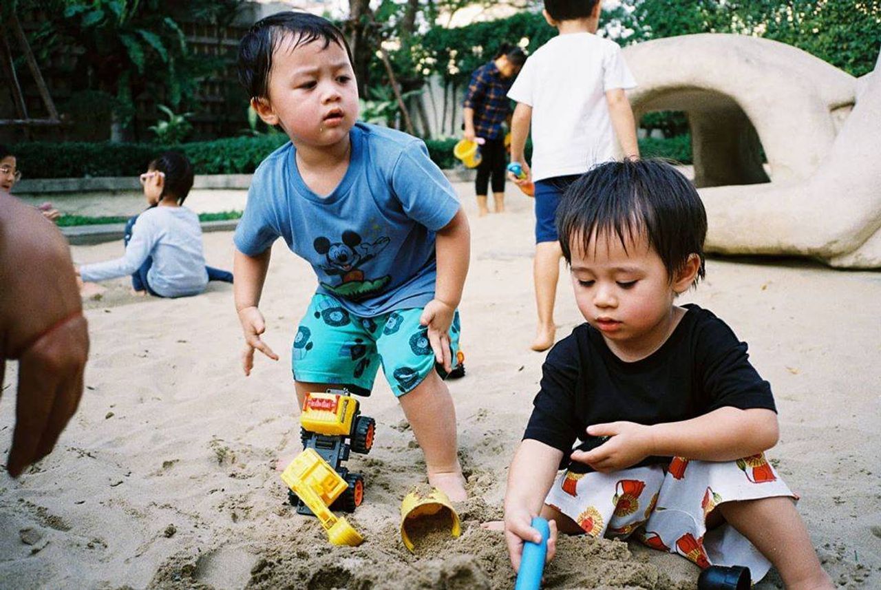 น้องสายฟ้า-น้องพายุ ขอบคุณภาพจากไอจี @chomismaterialgirl