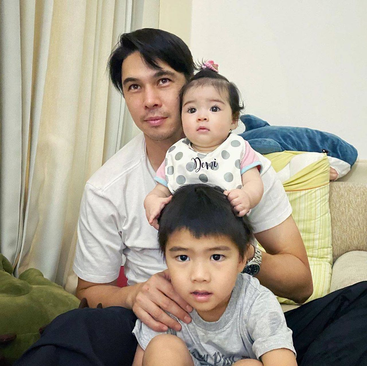 แมทธิว-น้องดีแลน-น้องเดมี่ ขอบคุณภาพจากไอจี @matthew.deane1