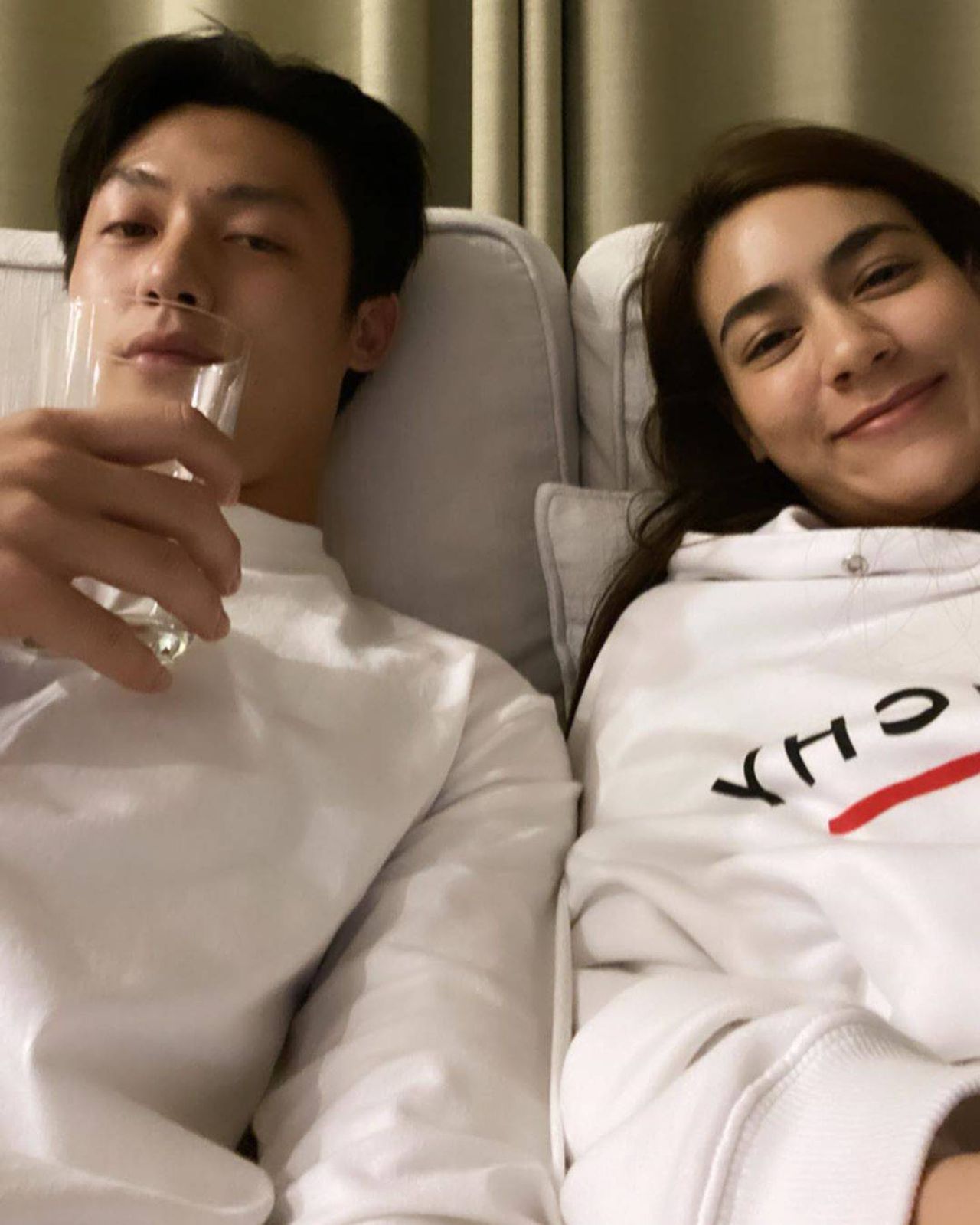 หมาก-คิม ขอบคุณภาพจากไอจี @mark_prin