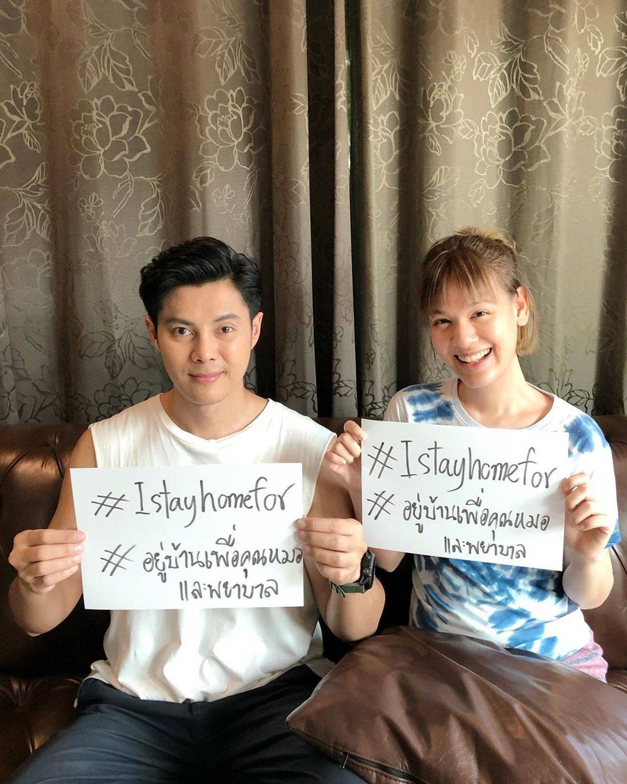แมน-เกล ขอบคุณภาพจากไอจี @man_karin