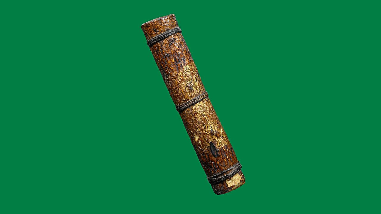 ตะกรุดหน้าผากเสือ พระพิมลธรรม (นาค) วัดอรุณราชวราราม เขตบางกอกใหญ่ กทม.ของ พิทยุตม์ สุนทรกลันต์ (ห้าดาว)