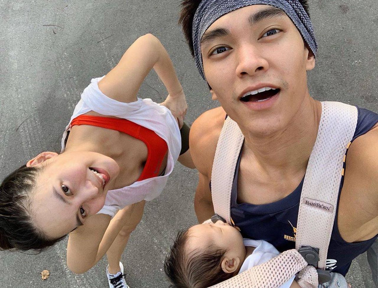 เจนี่-มิกกี้ และน้องโนล่า ขอบคุณภาพจากไอจี @janienineeleven