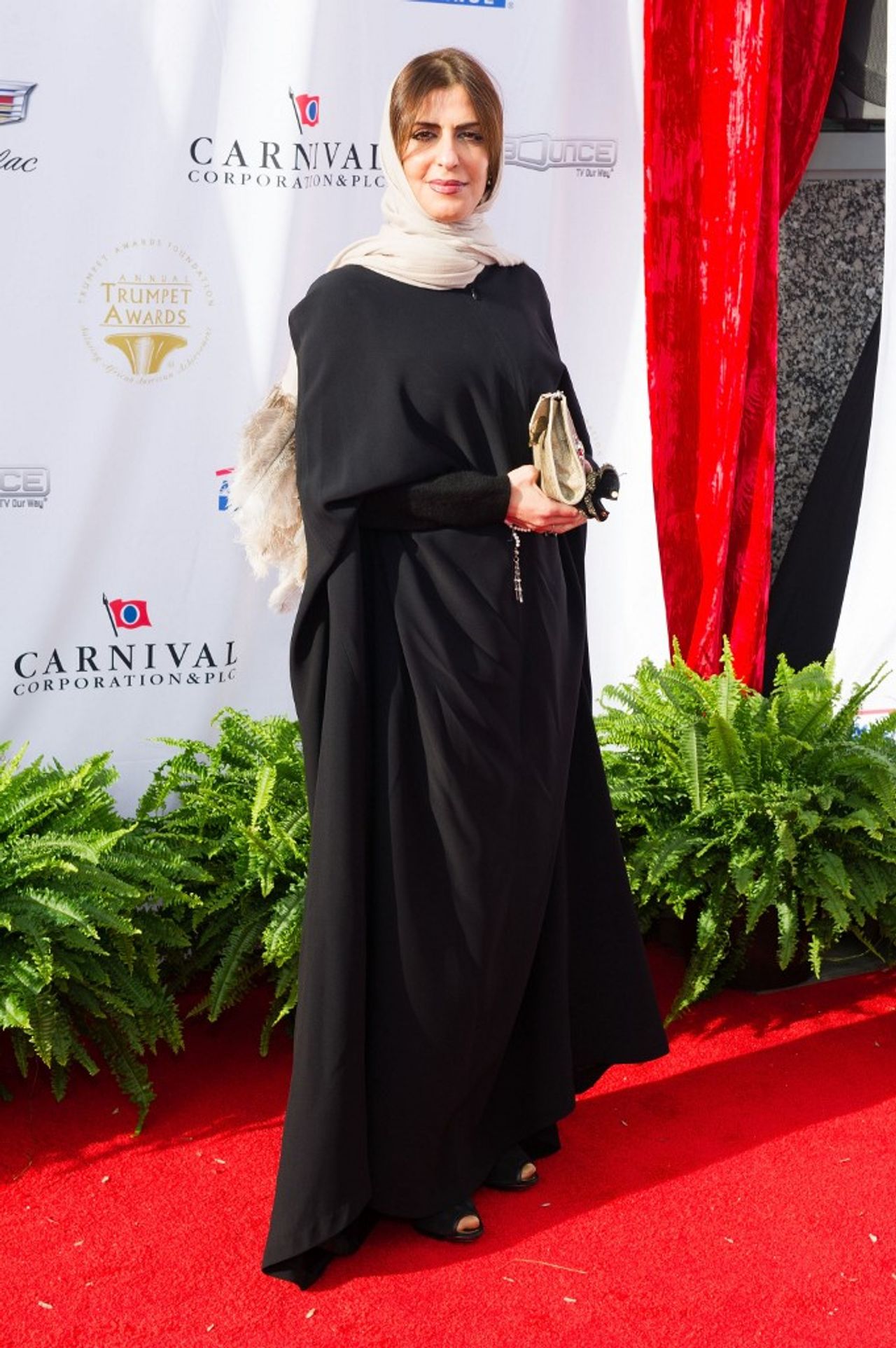 เจ้าหญิงบาสมาห์ บินต์ ซาอุด เสด็จพระดำเนินมาร่วมในงาน Trumpet Awards   ที่เมืองแอตแลนตา รัฐจอร์เจีย ประเทศสหรัฐฯ เมื่อ 23 มกราคม 2559