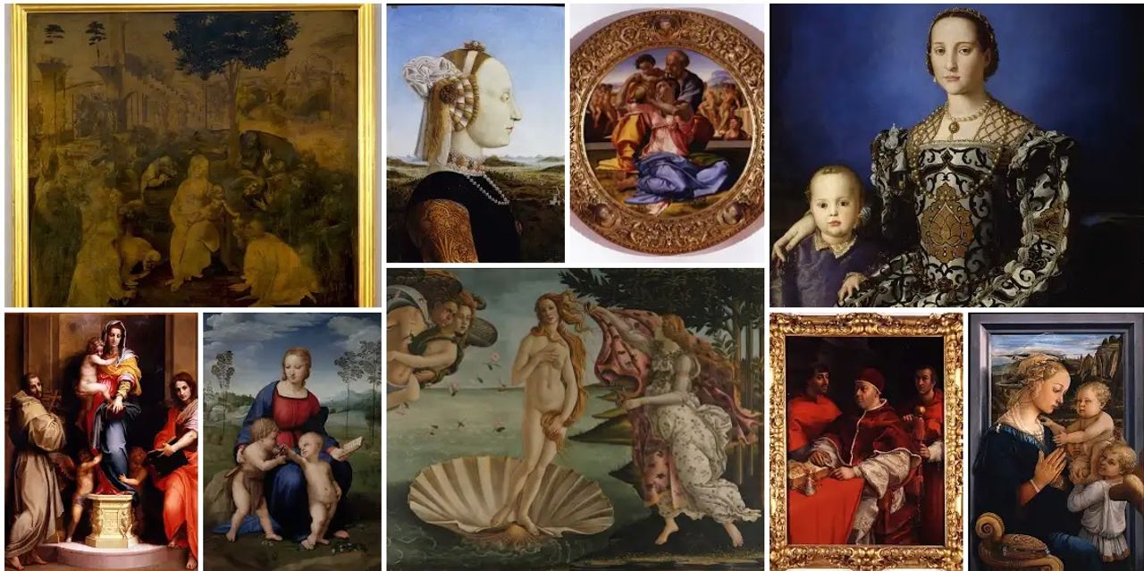 Uffizi Gallery Firenze, Italy