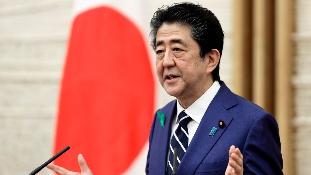 นายชินโซ อาเบะ นายกรัฐมนตรีญี่ปุ่น