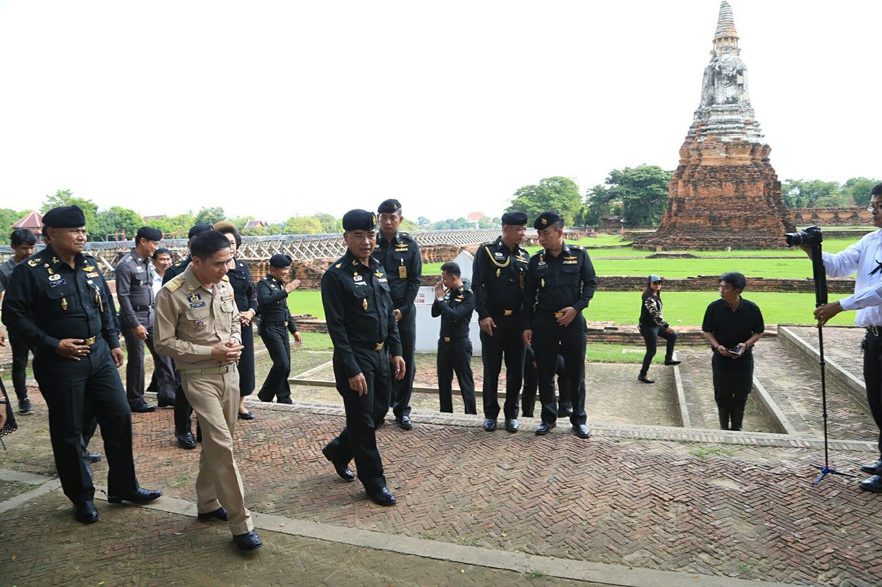 เน้นที่อุทยาน และวัดไชยวัฒนาราม ห้ามท่วม