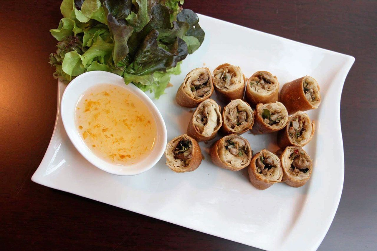 เปาะเปี๊ยะลาบเป็ด.