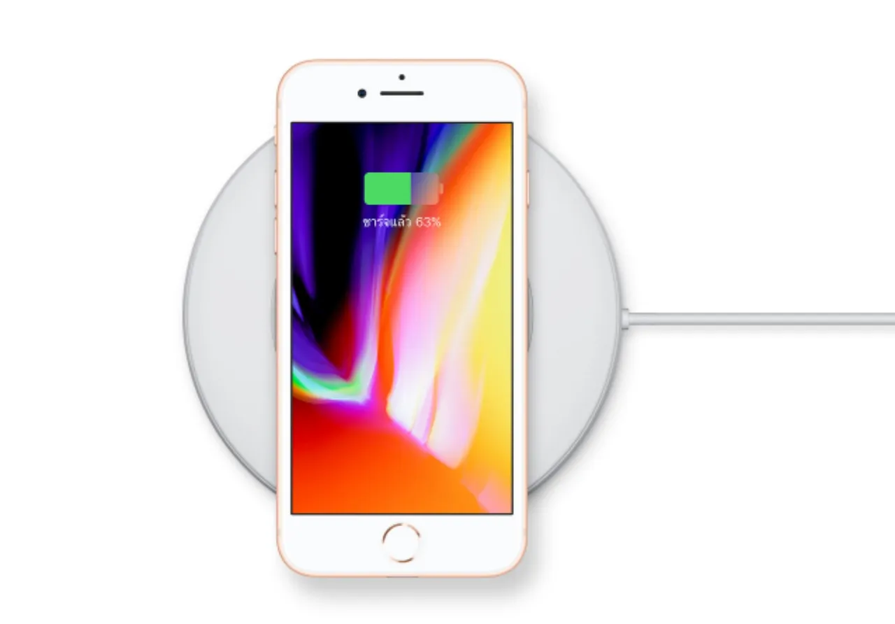 ความสามารถชาร์จแบบไร้สาย iPhone 8, 8 Plus