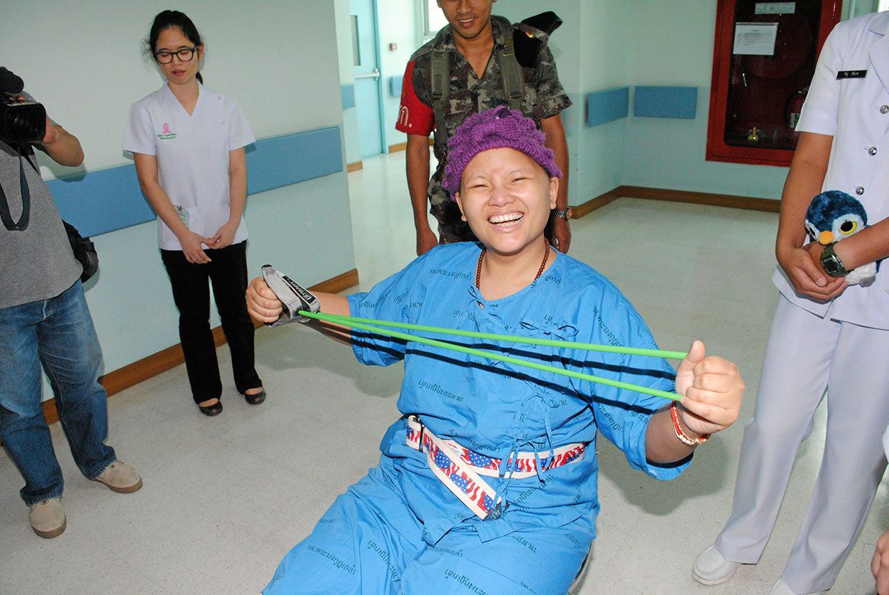 หมอมุกทำกายภาพ