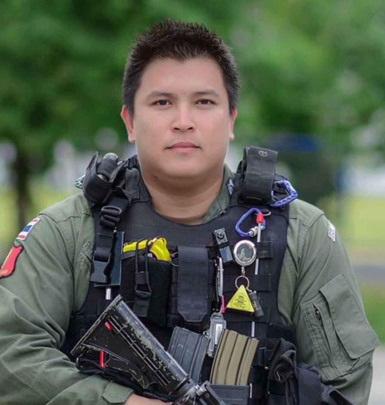  ร.ต.ท.ยุทธนา เทพสถิตย์ เจ้าหน้าที่ตำรวจ Eod