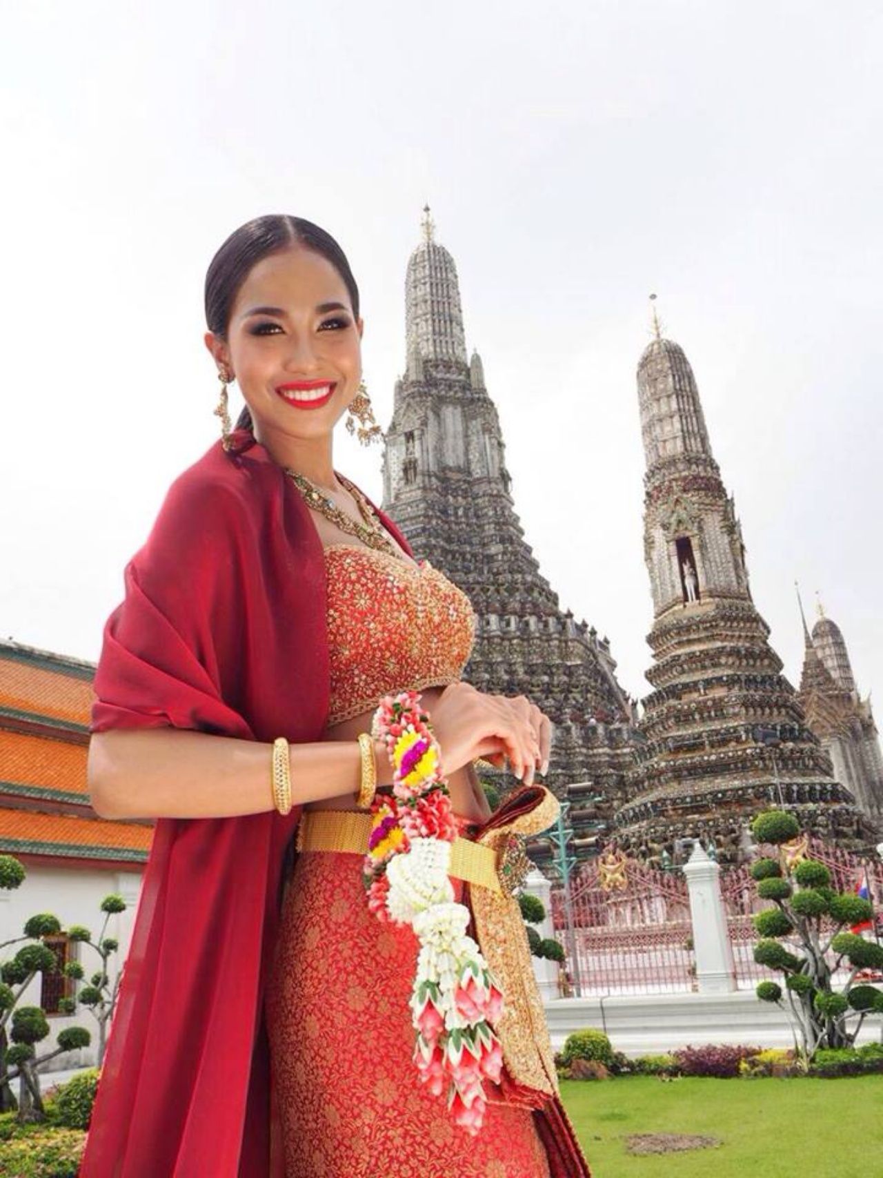 งดงาม เมญ่า นนธวรรณ ฌรรวนธร  มิสไทยแลนด์เวิลด์ Miss Thailand World 2014