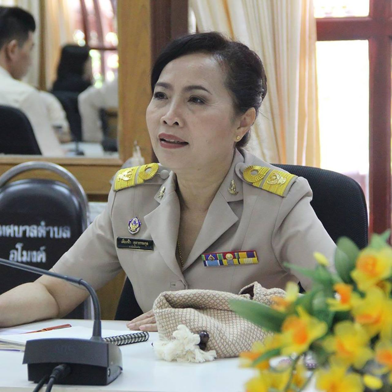 นางเฟื่องฟ้า ตุลาธรรมกุล พาณิชย์จังหวัดลำพูน