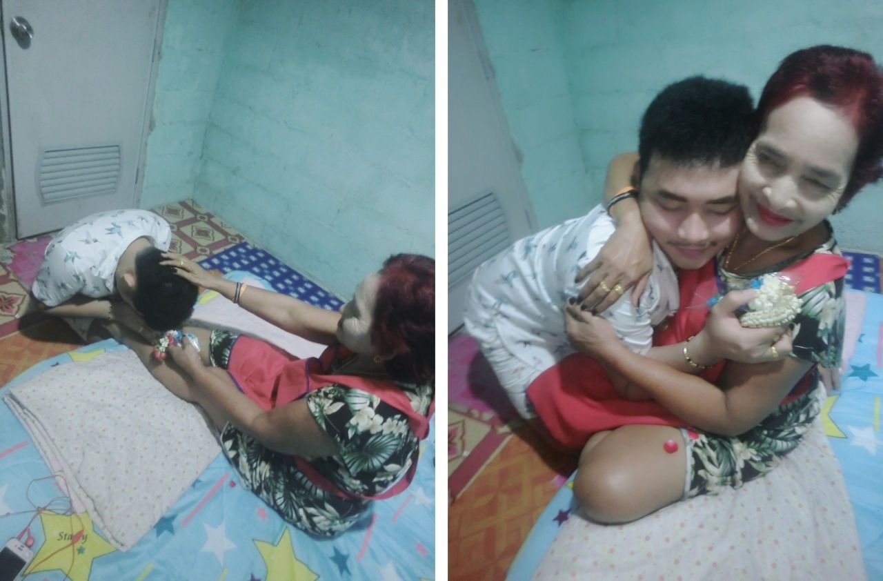 12 ส.ค. เป้กราบเท้าคุณแม่สำเนียง สารบรรณ