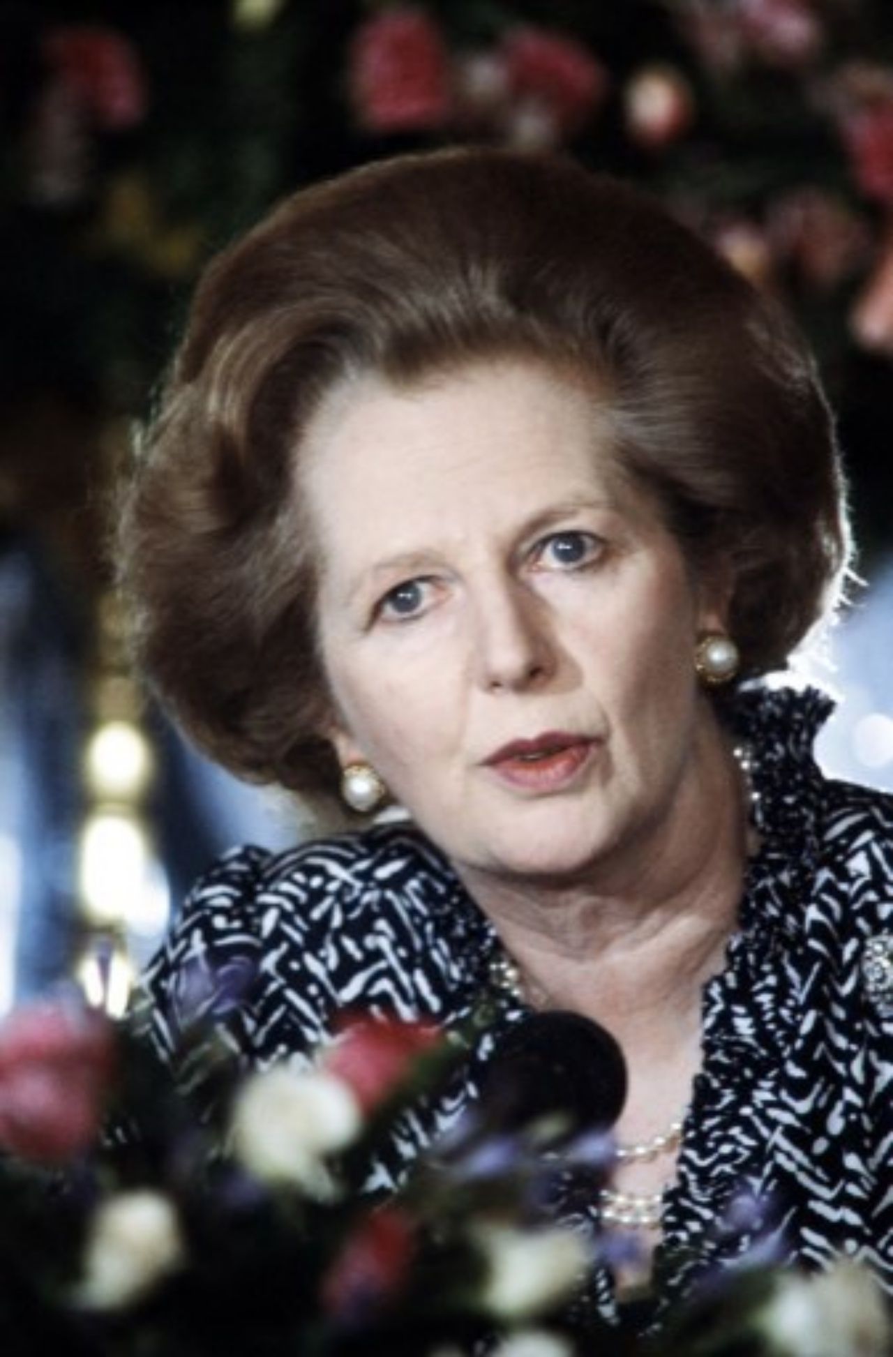 มากาเร็ต แทตเชอร์ อดีตนายกรัฐมนตรีสหราชอาณาจักร