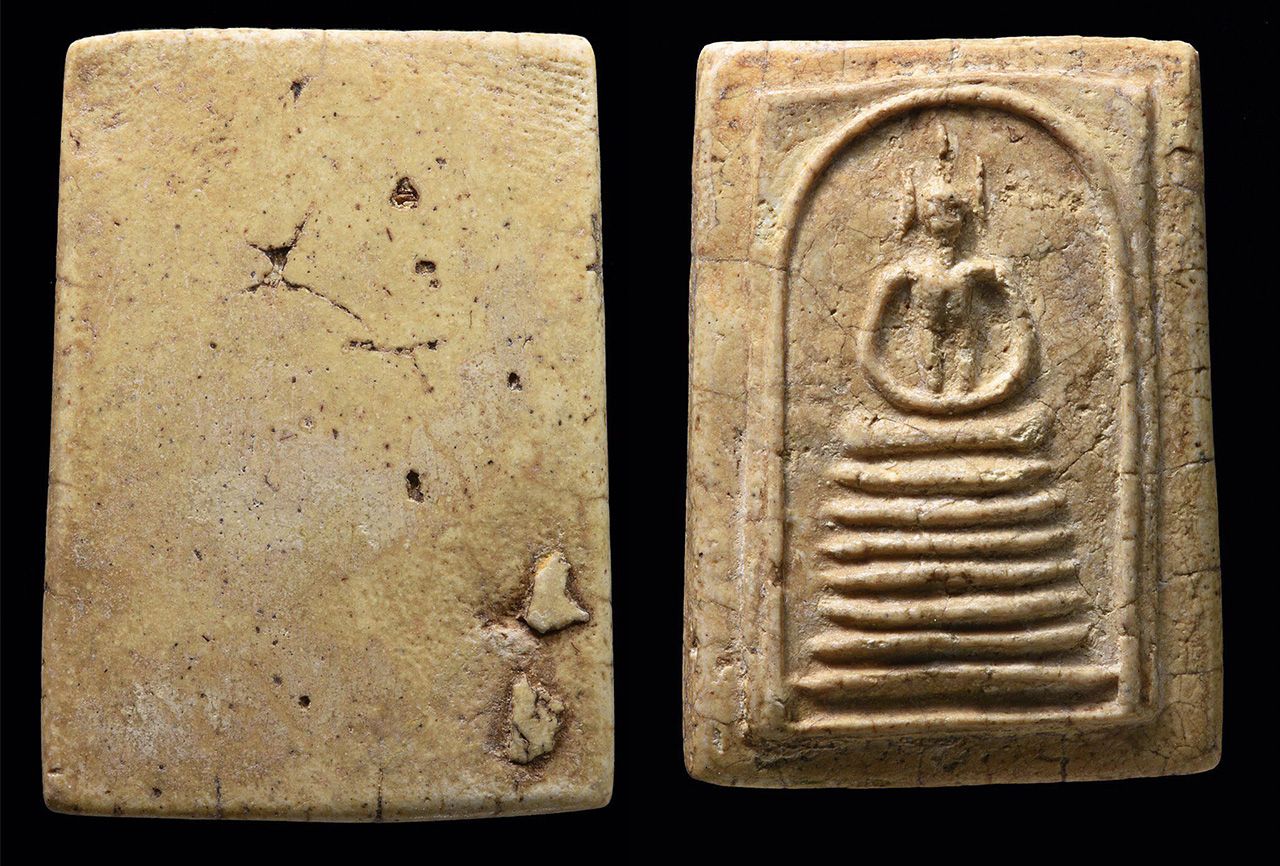 พระสมเด็จเกศไชโย พิมพ์ ๗ ชั้นนิยม A วัดไชโย-วรวิหาร อ่างทอง ของ ภโวทัย ศุภวิรัชบัญชา.