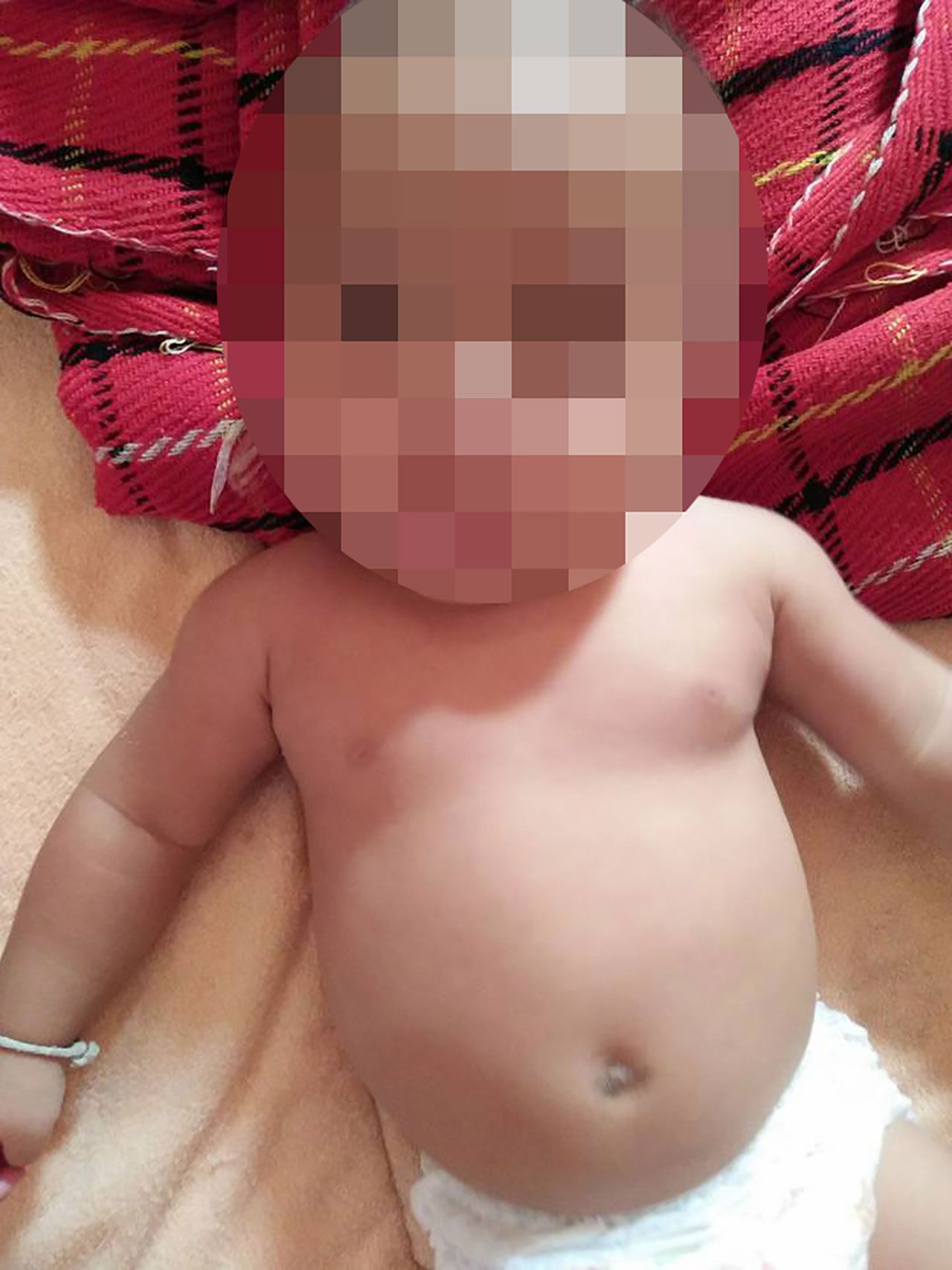 ลูกชายอายุ 7 เดือน น้ำหนัก 7 กิโล