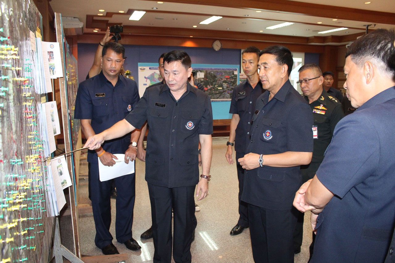 จุดที่น่าห่วงใย พล.ต.ธวัชชัย สั่งการกำลังพลดูแลอย่างใกล้ชิด