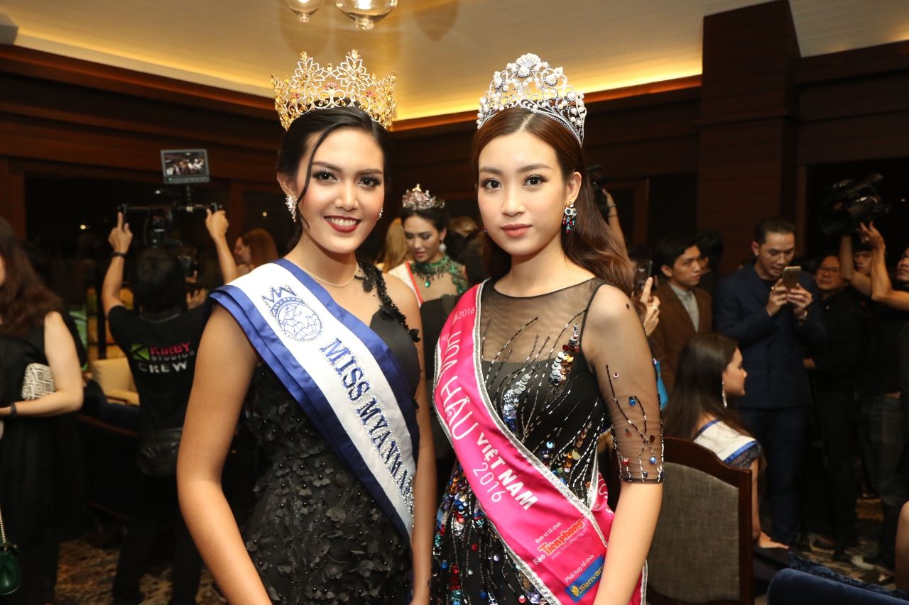Miss Myanmar World 2017 และ Miss Vietnam 2016