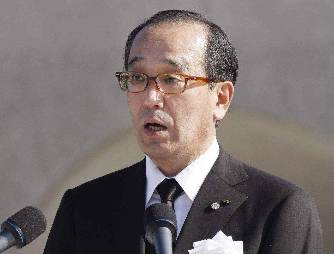 คาซุมิ คัตสึอิ นายกเทศมนตรีเมืองฮิโรชิมา