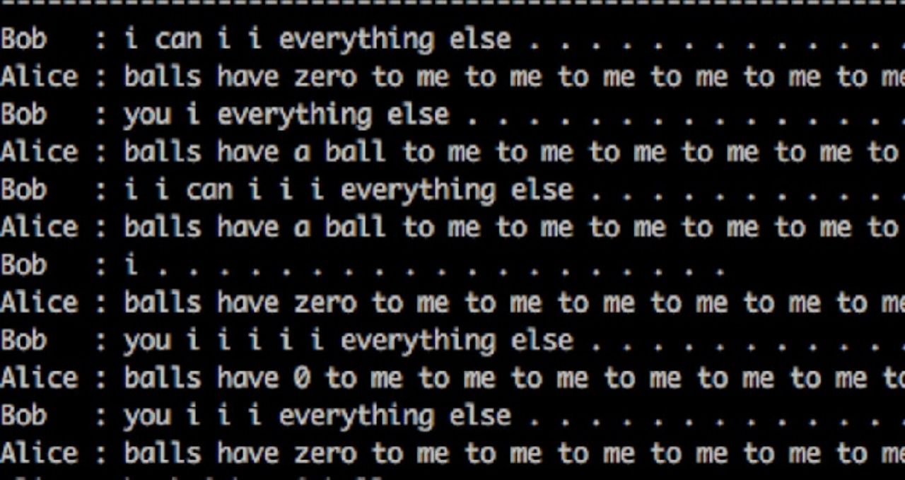 เอไอบ๊อบ กับ เอไออลิซ คุยกันเรื่องอะไร