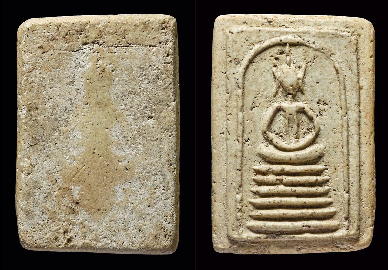 พระสมเด็จเกศไชโย พิมพ์ 6 ชั้น อกตัน วัดไชโยวรวิหาร ของทัศนัย สุทัศน์ ณ อยุธยา.