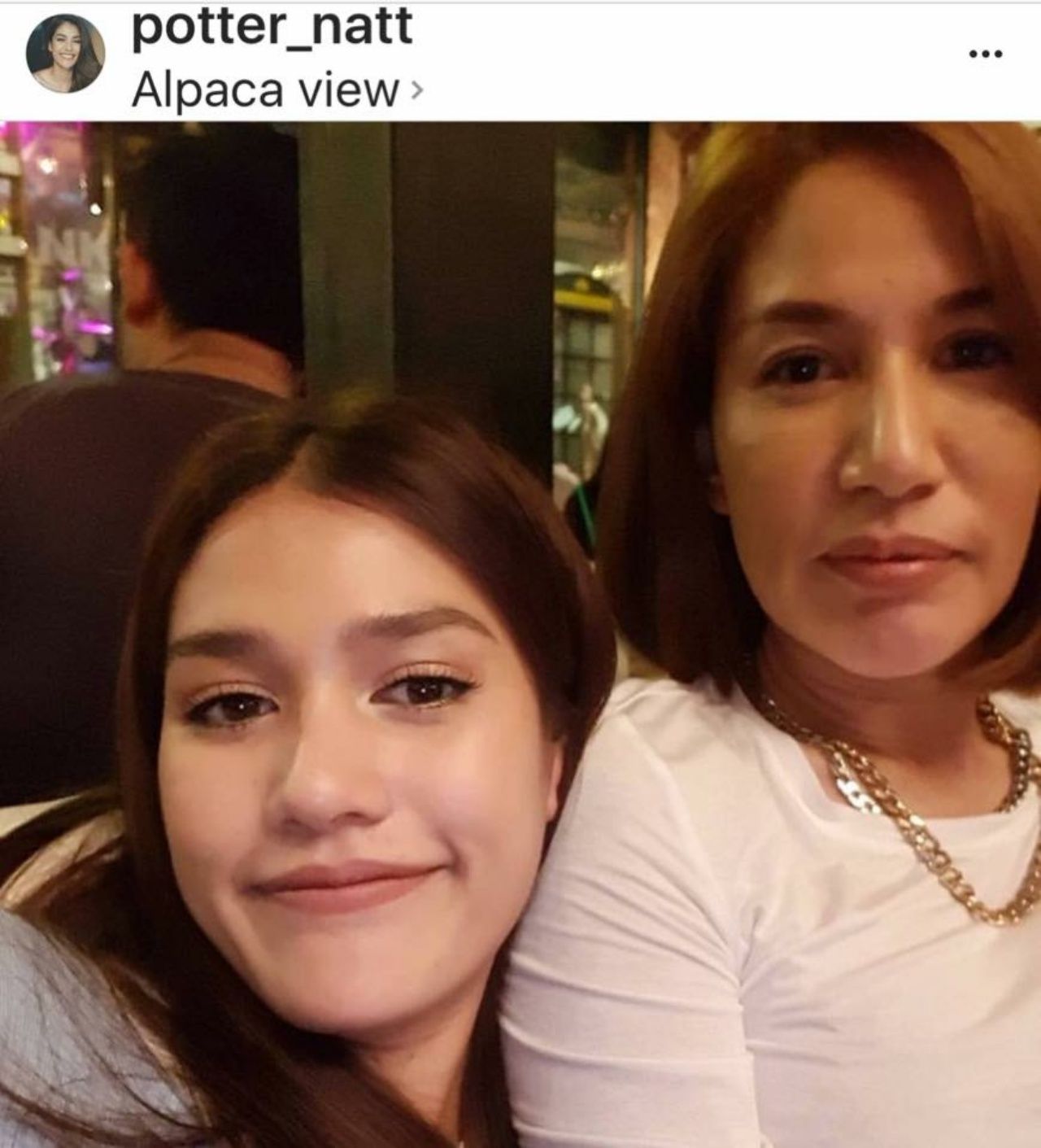  แนทกับคุณแม่ 