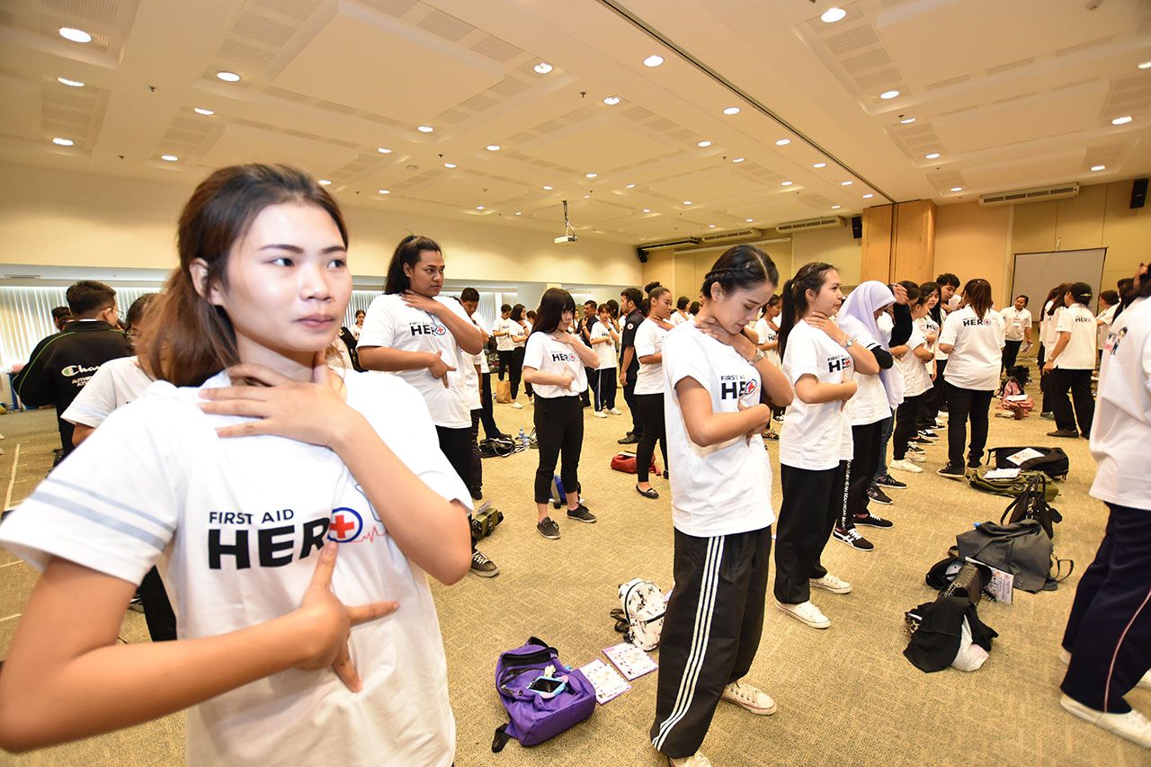 (ภาพจากสำนักยุวกาชาด สภากาชาดไทย)