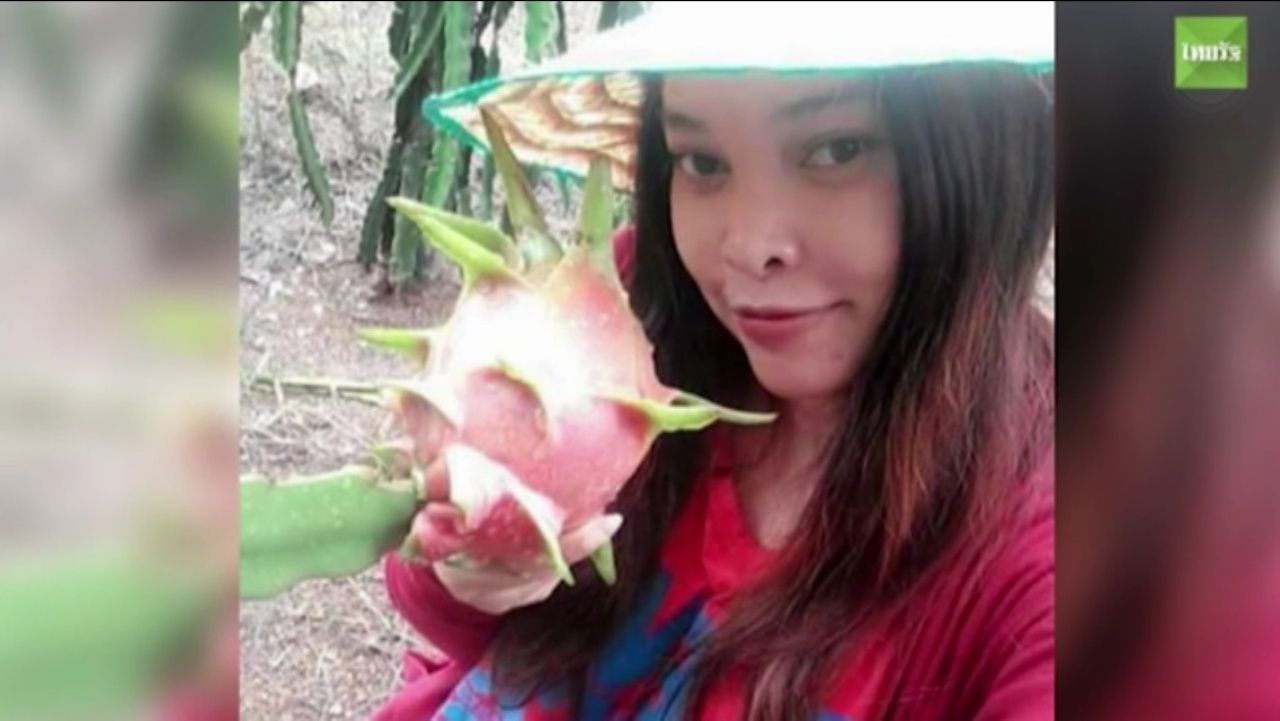 ธุรกิจขายผลไม้ที่เธออ้างชวนเหยื่อร่วมลงทุน