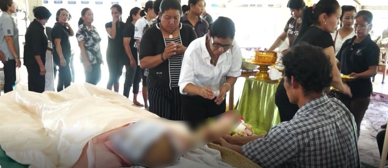 คุณพ่อไล่ของหนูเล็กจากไปอย่างสงบ