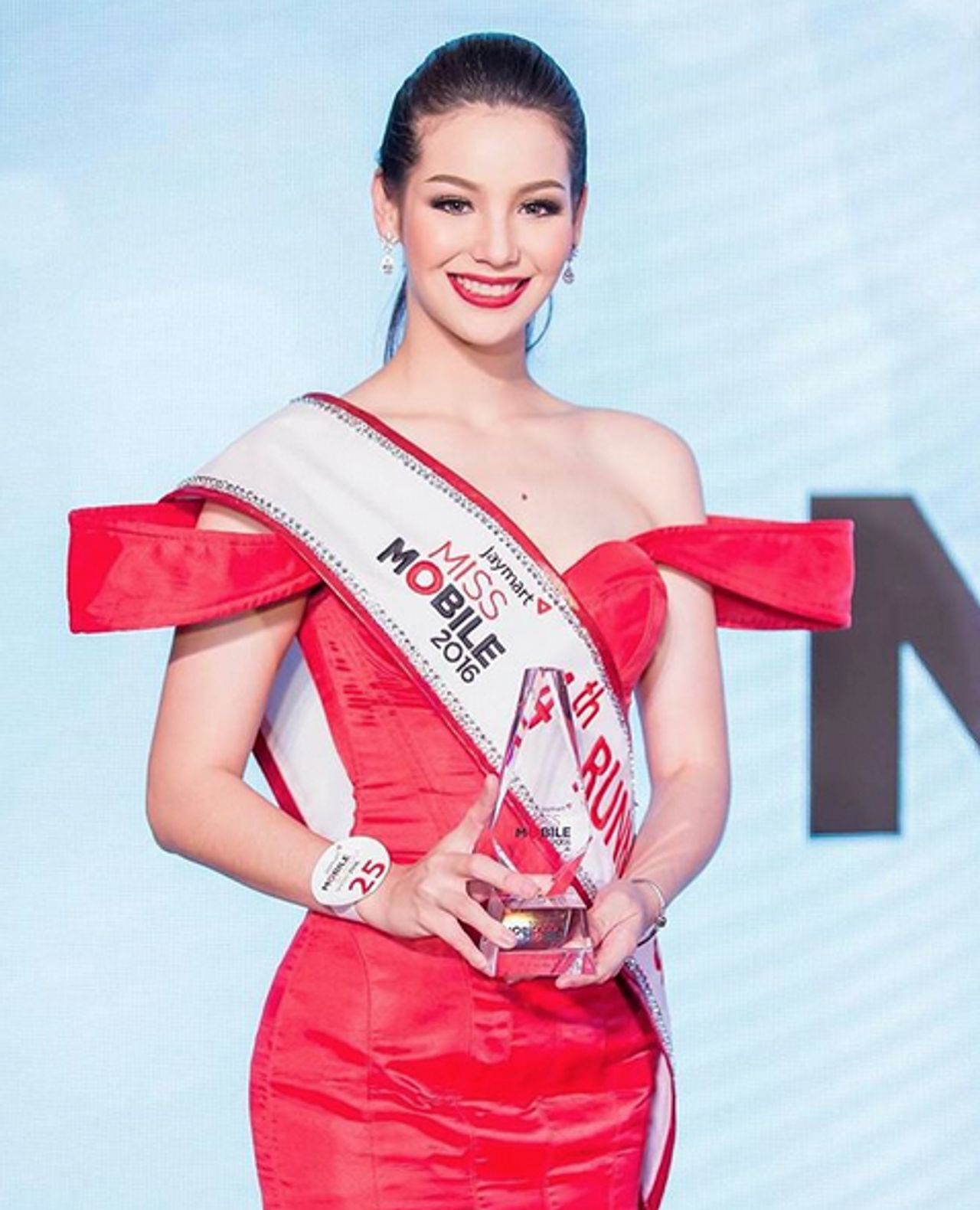 สมัยเป็นนางงามเดินสายประกวด