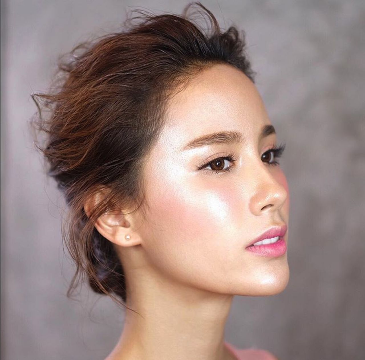 พัดพัด หน้าเงาแบบเกาหลี