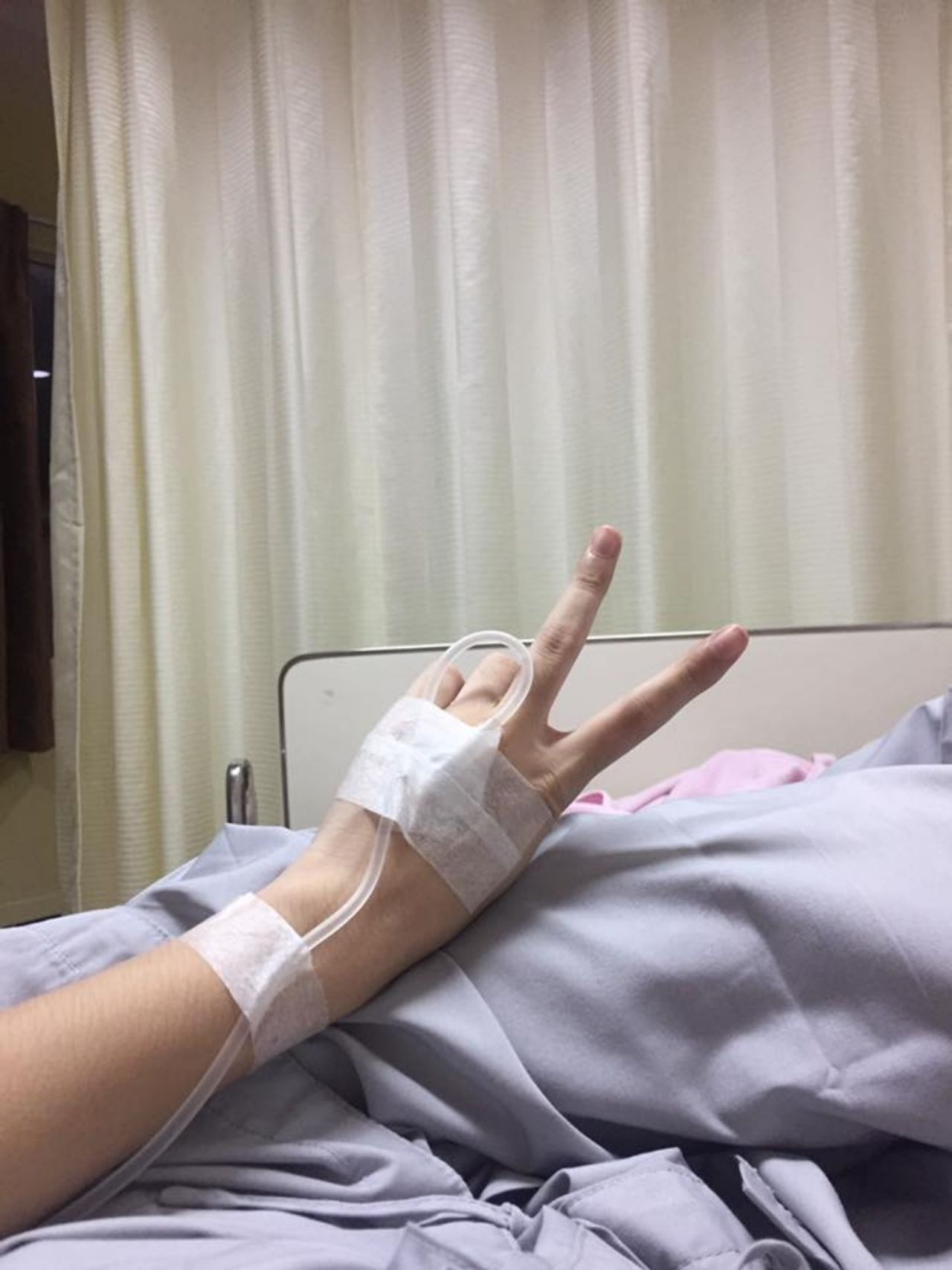 คืนแรกที่นอน รพ. ผื่นยังไม่ขึ้น