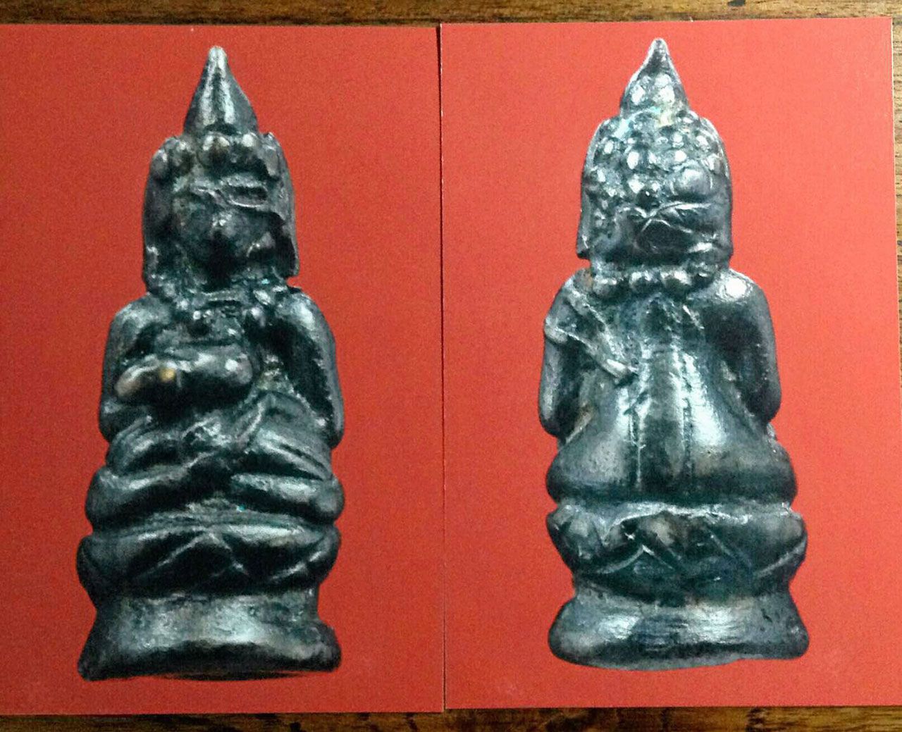 พระกริ่งตั๊กแตน พิมพ์บัวฟันปลา ยุคต้น ของ วีระ หงษ์อุดม