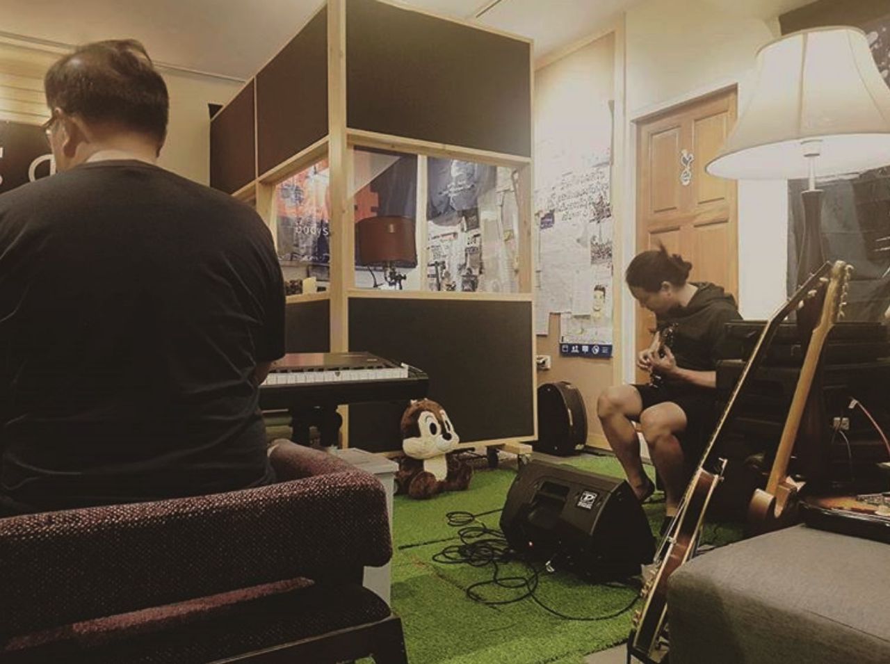 ห้องอัดในบ้าน