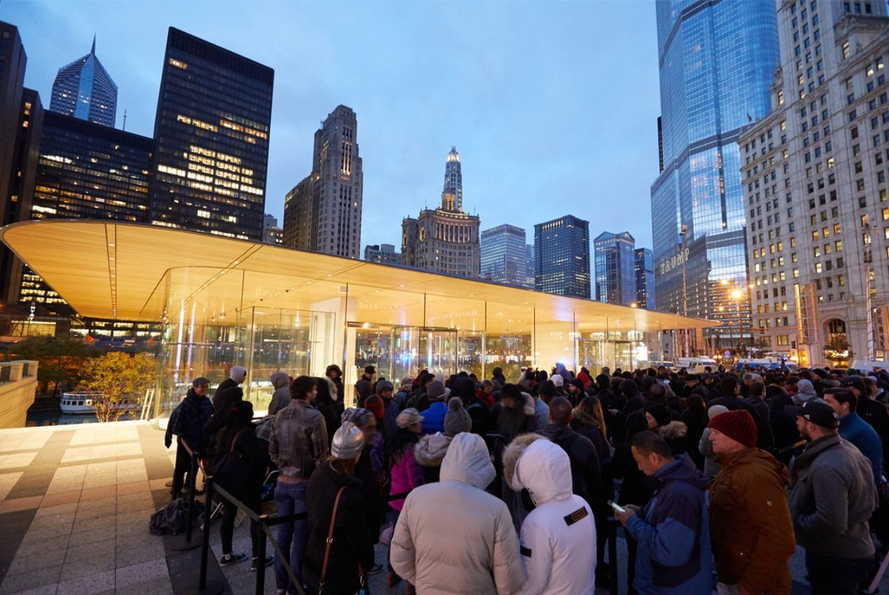 Apple สาขา Michigan Avenue, Chicago
