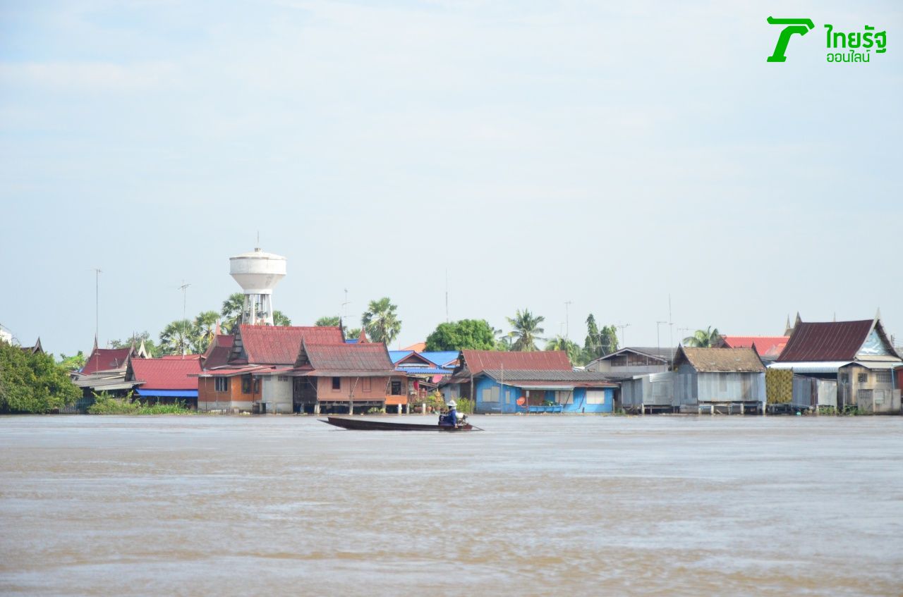 แม่น้ำเจ้าพระยา ในอ.บางบาล จ.พระนครศรีอยุธยา