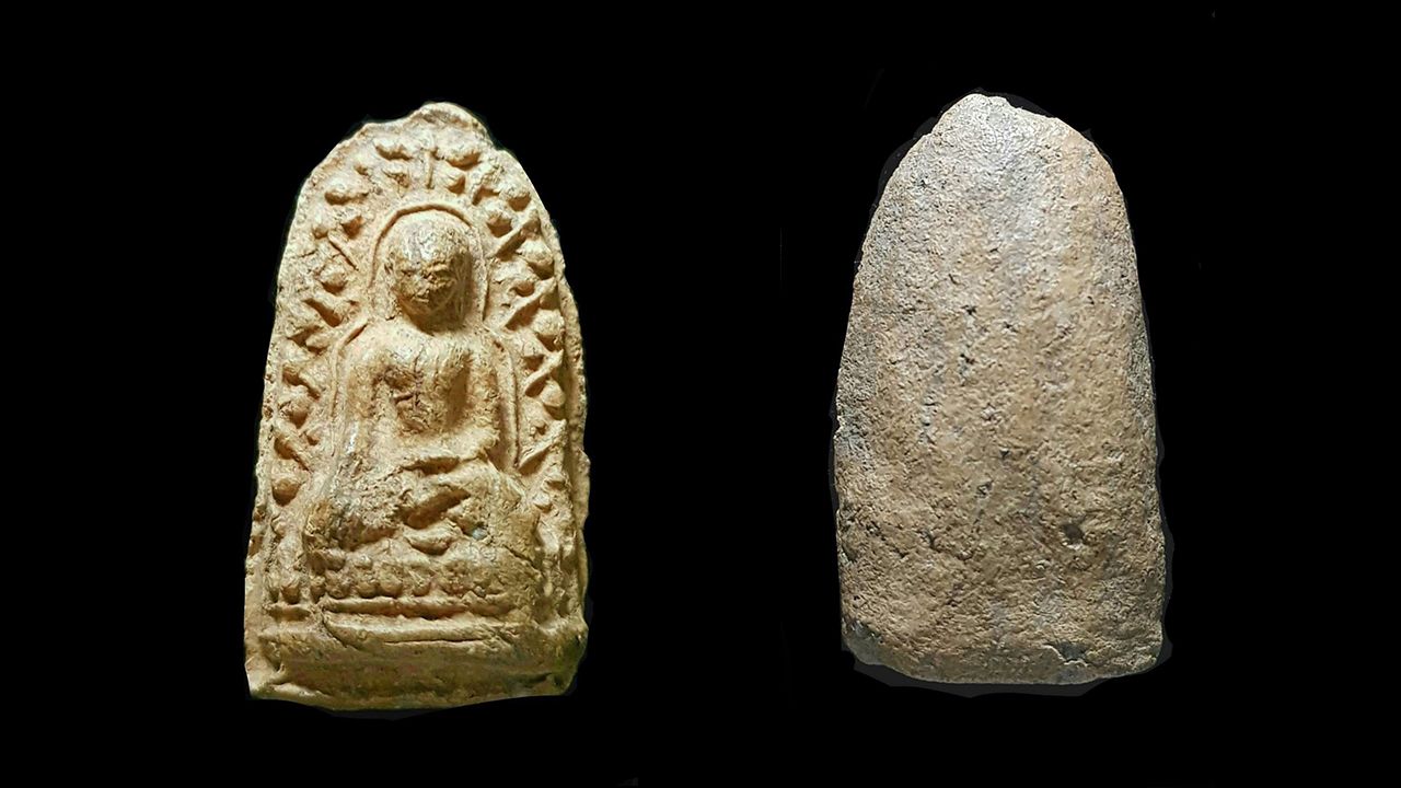 พระลือหน้ามงคล กรุวัดประตูลี้ ลำพูน ของ อิทธิ ชวลิตธำรง.