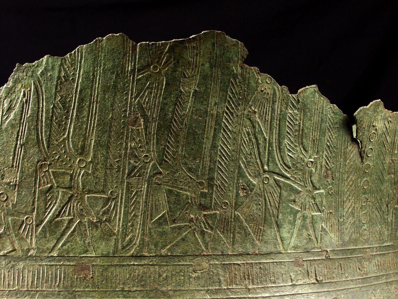 ลวดลายนกที่ปรากฏ 