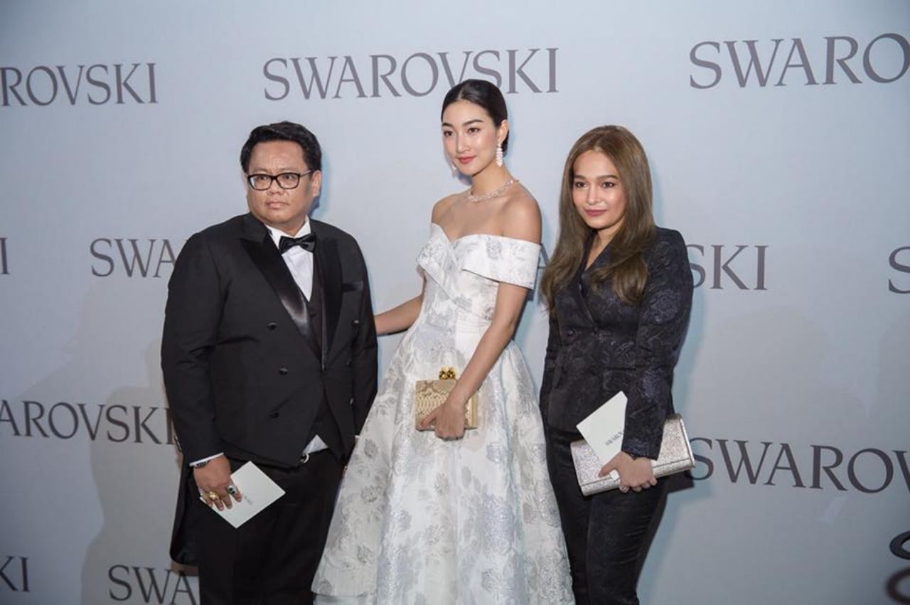 สองดีไซเนอร์ดัง เก เกสินี กล่ำอยู่สุข ,ปลา สุดจิตร์ สุดจิตต์ จากฟินาเล่เวดดิ้งสตูดิโอ FINALE WEDDING STUDIO ที่ชวน แพนเค้ก ไปร่วมงานด้วยที่ดูไบ 