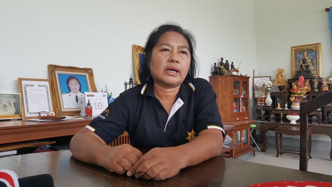 นางอรัญญา ภู่ทอง ผู้ใหญ่บ้าน อ.บ้านแหลม จ.เพชรบุรี