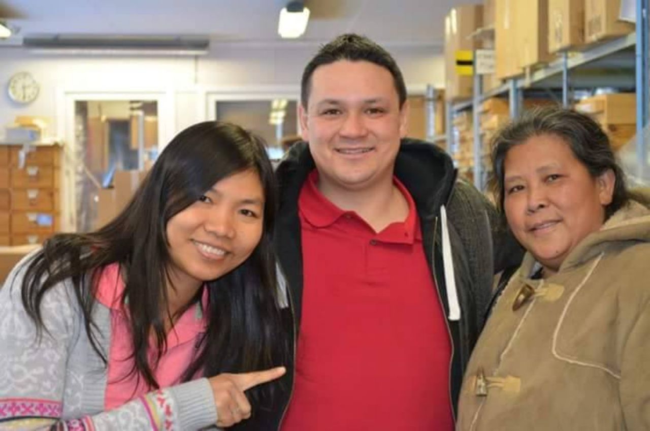 ป้าอ้วนกับลูกชายและ 