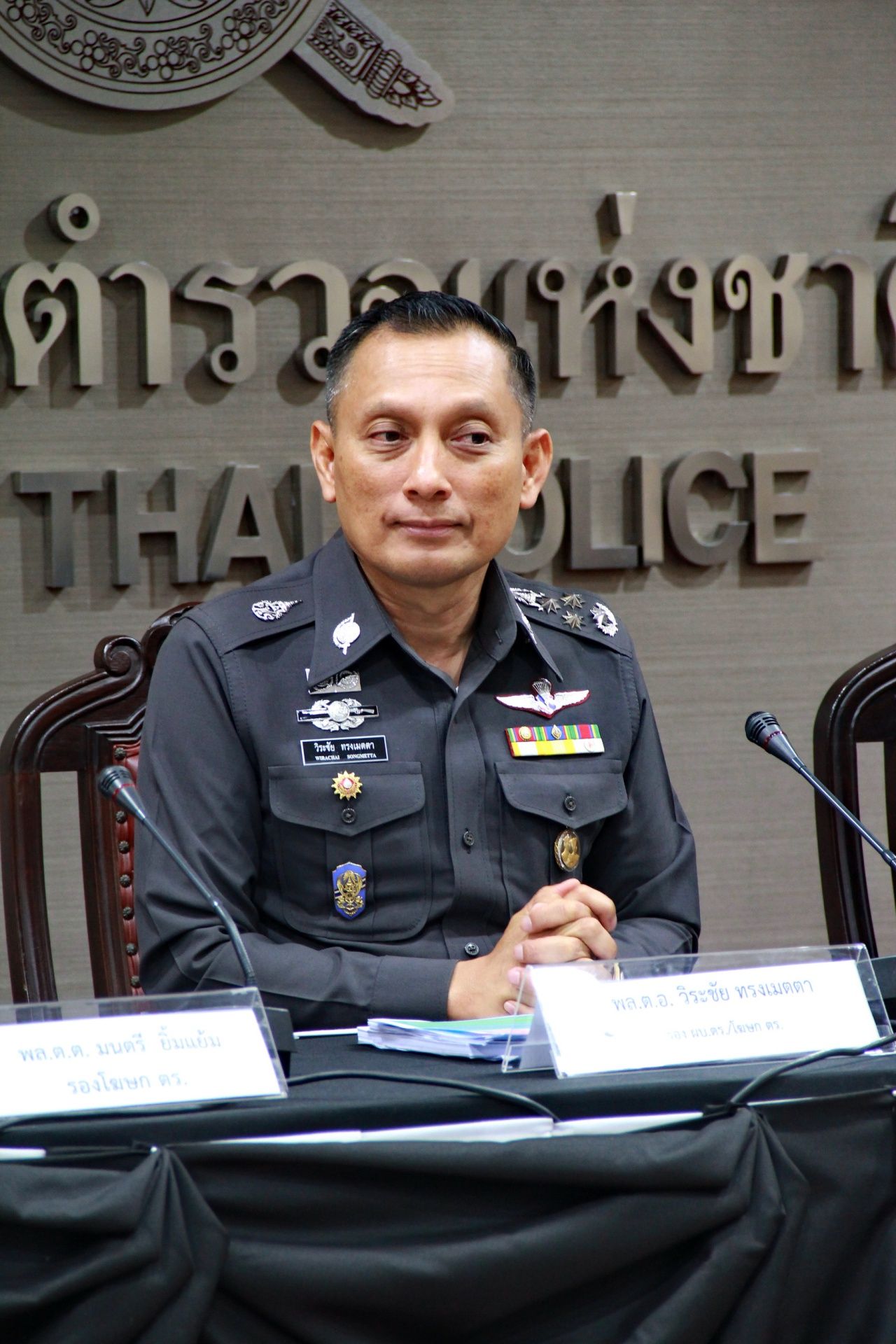 พล.ต.อ.วิระชัย ทรงเมตตา เป็นหัวหน้าทีมโฆษกตร.