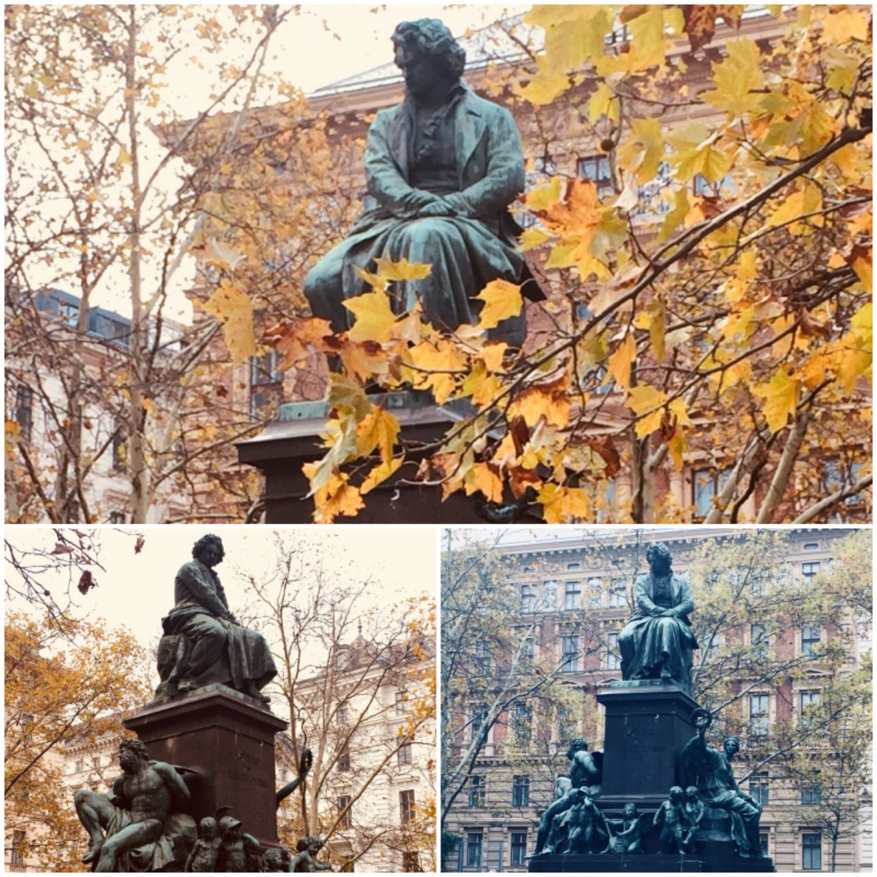 รูปปั้นของ ลุดวิจ ฟาน เบโทเฟน  (Ludwig van Beethoven)